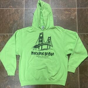 60th Anniversary Mackinac Bridge Hoody Large